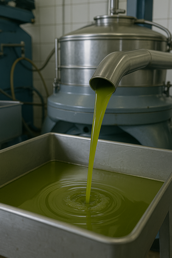 Estrazione a freddo dell'olio extravergine, il momento in cui si conservano i polifenoli