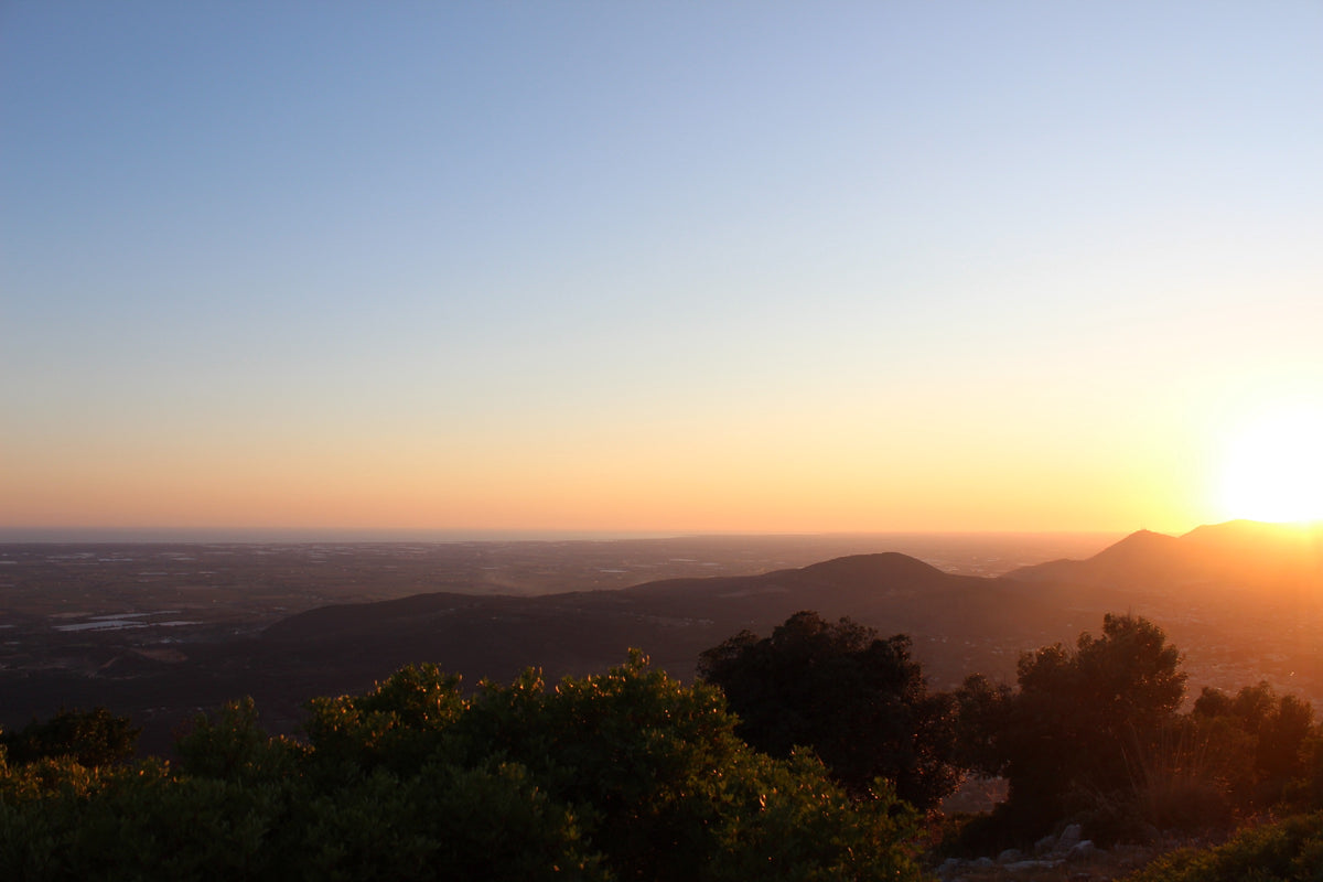 Tramonto sulle Colline Pontine
